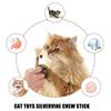 Игрушки для кошек Чистка зубов Серебряная лоза Жевательная палочка Палочки для домашних животных Натуральные палочки с кошачьей мятой для котят Игрушки для жевания с кошачьей мятой