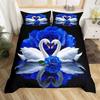 Swan Duvet Cover Romantic Rose Flower Bedding Set Microfiber Dream Animals Comforter Cover Room Decor Twin King Size 3 Piece Set