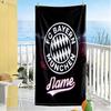 Bayern Munich Soccer Match Customize Your Name Beach Towel High Absorbency & Quick-Dry Perfect for Traveling Yoga Camping and Swimming