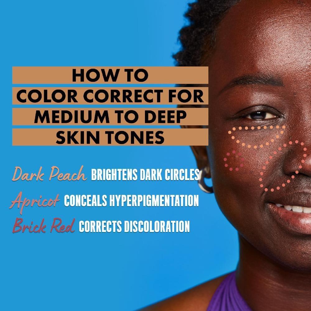 Палитра корректирующих средств Nyx Professional Makeup Concealer Color Correcting с легкой формулой 9 г