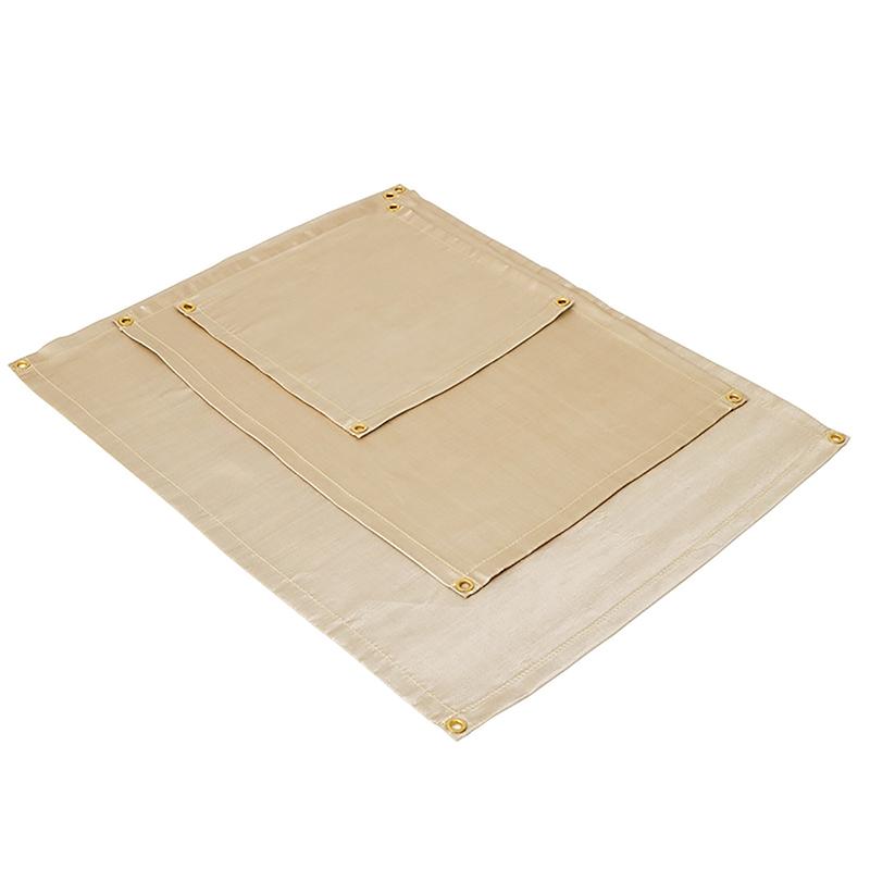 Открытый кемпинг огнестойкая ткань барбекю стекловолокно противопожарное одеяло изоляционный коврик огнестойкий огнестойкий стекловолокно