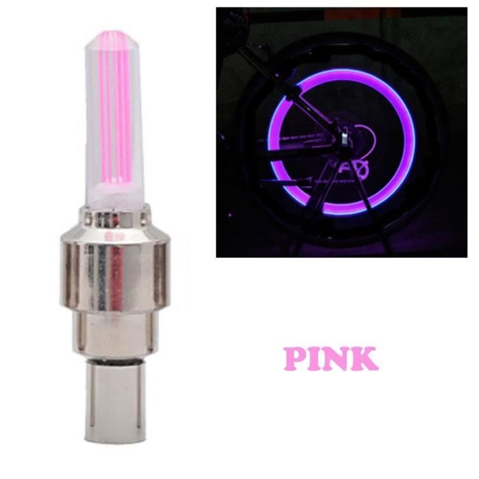 Spare Part,2 Pieces Wheel Lamp LED Light Bicycle Car Motorcycle Wheel Tire Valve Cap Flash LED Light Lamp - Type PK