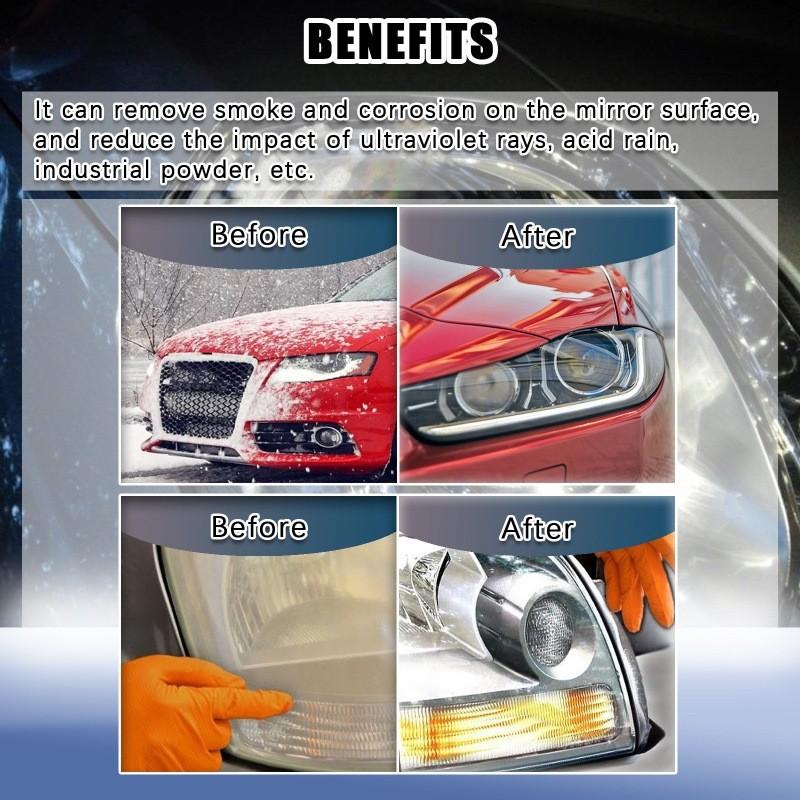 Homonth 100ml Car Headlight Repair Solution For Reviving Dull And Scratched Headlight Covers