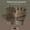 Тактические противоскользящие полуперчатки Black Hawk: Защита от порезов для мужчин и женщин, для активного отдыха на природе и мотоциклов.