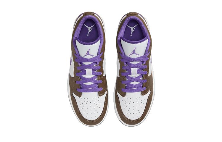 Jordan 1 Низкий Пурпурный Мокко GS 553560-215