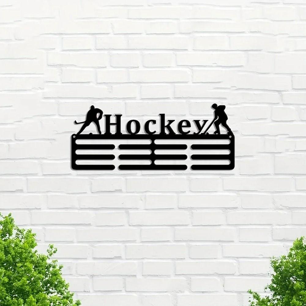 Настенная вешалка для хоккейной медали, водонепроницаемая спортивная витрина, знак для наград, настенный декор