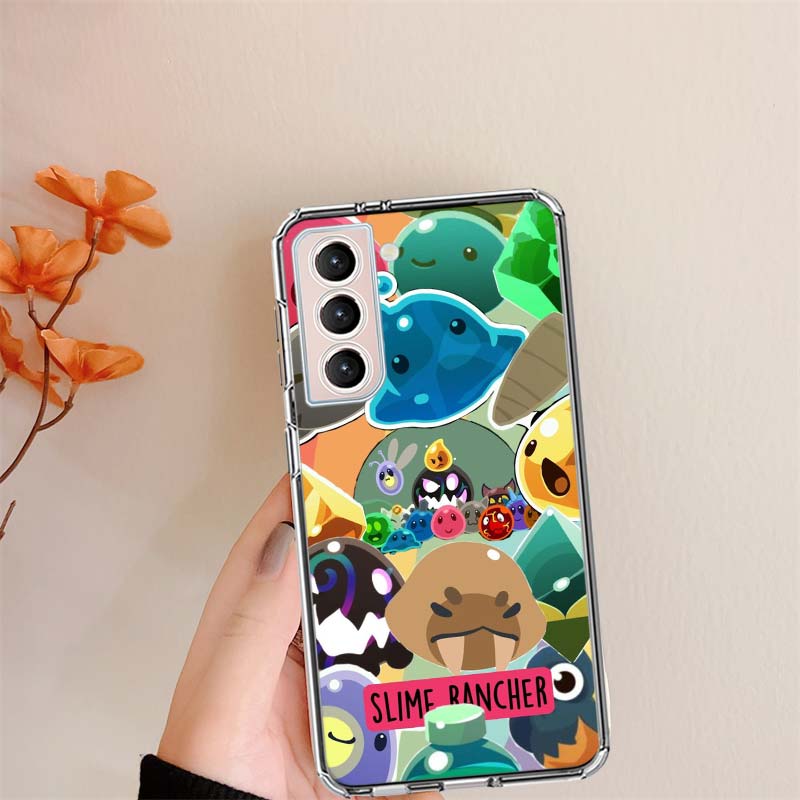 Чехол для телефона S-Slime R-Rancher Game для Samsung S24 S25Edge Galaxy S22 S25 Ultra S21 S23 FE S20 S10 Plus S10E Защитная оболочка Coque Cl