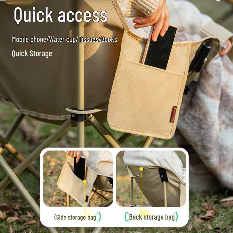 BBQ Master Folding Moon Camping Chair