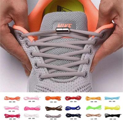 1 пара эластичных шнурков, подходящих для детей и взрослых, кроссовки, шнурки