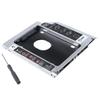 9.5мм Алюминиевый второй HDD Caddy SATA 3.0 для MacBook Pro A1278 A1286 A1297 SSD DVD Корпус Адаптер Жесткий Диск