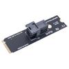 Карта-конвертер M.2 NVME в U.2 Mkey PCIeX4 Карта-адаптер жесткого диска M.2 PCIe в SFF8643 Поддержка M.2 NVME 2230/2242/2260/2280 SSD