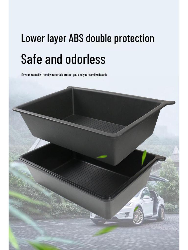2023 Model X Under-Seat Storage Box Organizer