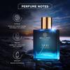 Bella Vita Luxury Skai Aquatic Eau De Cologne Unisex Perfume for Men & Women with Bergamot, Pink Pepper |Long Lasting Aqua EDC Fragrance Scent,100 Ml