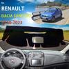 1 шт. для Renault Dacia Sandero Stepway II 2014~ Накладка на панель приборов автомобиля Коврик на приборную панель Защита от солнца Подушка Нескользящий Анти-УФ Коврик от солнца