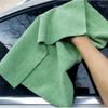 Микрофибра для полировки кузова автомобиля, полотенца для чистки, 300 г/м2, мягкая салфетка для сушки, полотенце для мытья 40x40 см