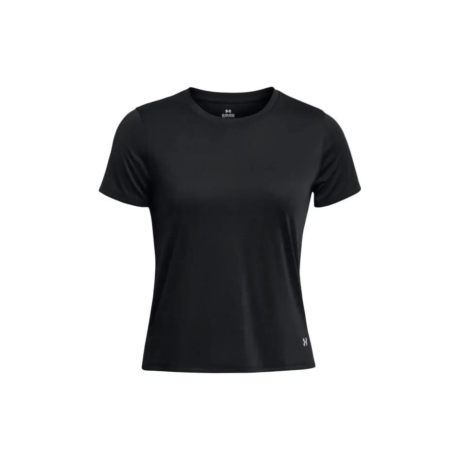 Under Armour Streaker T Shirt Women's Black (Unisex) T-Shirts 1382434 001