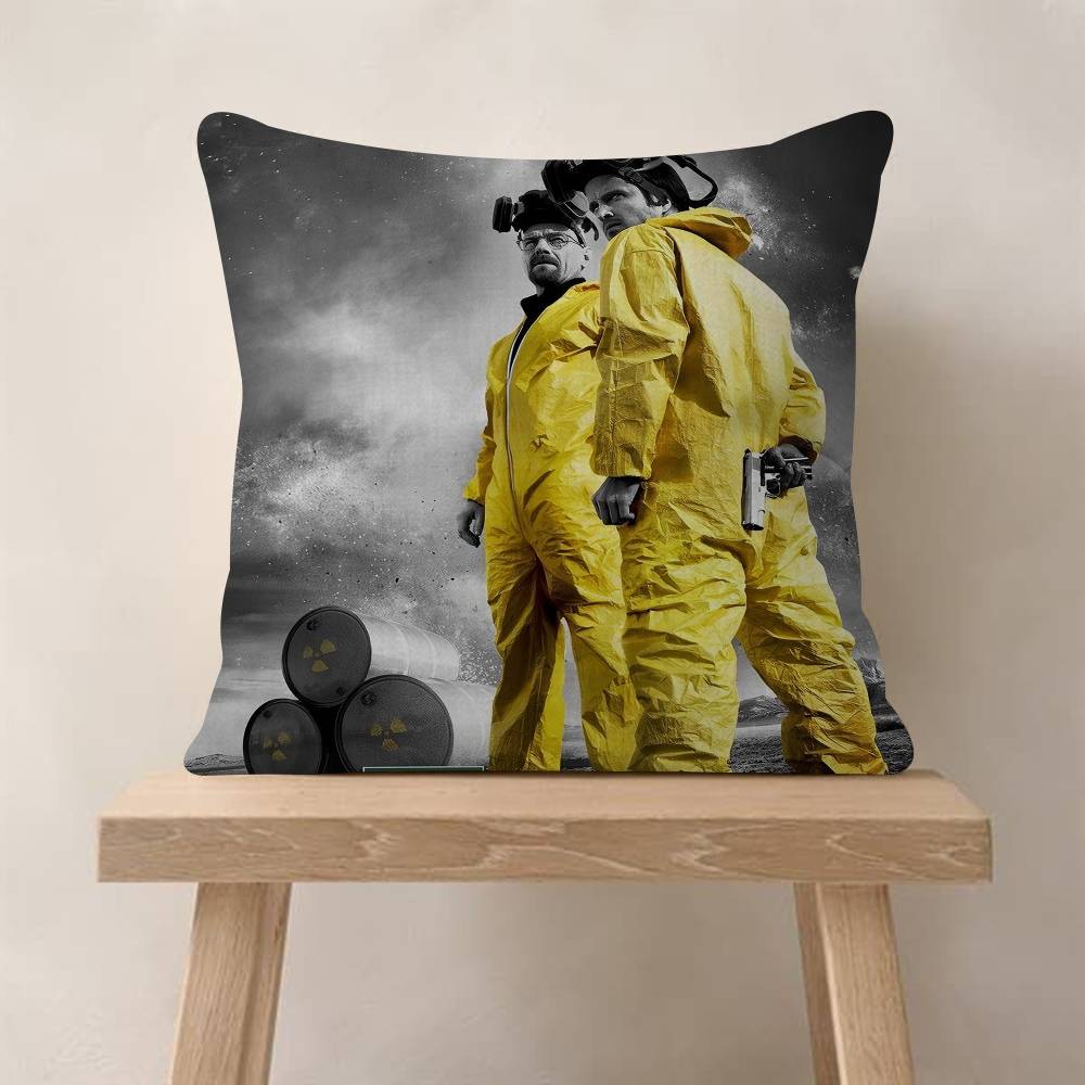 TV Series HD Breaking Bad 4545cm Cushion Cover Pillow Cover Decor Pillowcase Home Pillowcase For Couch Pillow