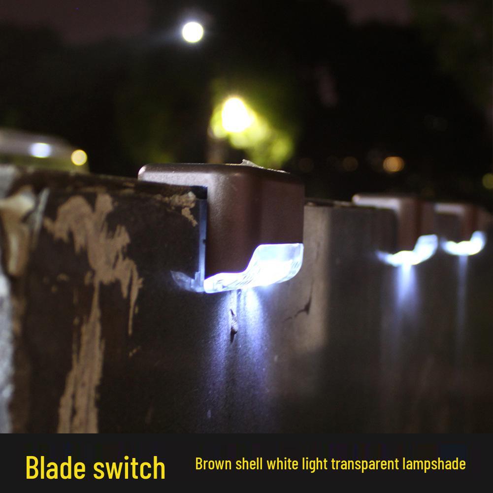 Наружные солнечные фонари для ступеней и перил сада: Декоративное освещение лестниц и ограждений