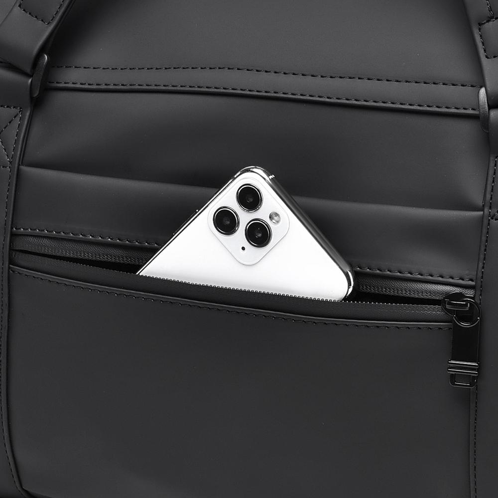 Large Capacity Fitness Bag, Men's Bag, Dry Wet Separation Crossbody Bag, Luggage Storage Bag, Independent Shoe Compartment, Athlete Training Bag