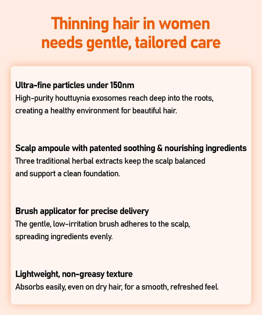 [lilyeve] Grow Turn Exosome Brush Ampoule 100mL