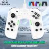 Сменный контроллер Joy для Switch Oled Lite Joypad L/R Съемный геймпад с датчиком движения/вибрацией/6-осевой гироскопической рукояткой для зарядки