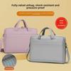 Stylish One-Shoulder Laptop Bag for MacBook & Dell - Fashionable Handbag for Apple Products