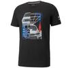BMW Motorsport Graphic Tee, Mens Black T-shirt