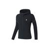 Fila Color Block Logo Minimalist Sports Fitness Knitted Jacket Men Jacket Deep-Black A11M311506FBK