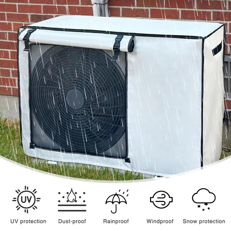 Наружный блок Чехол для кондиционера Дышащий Водонепроницаемый Солнцезащитный Чехол для кондиционера Уличный Пылезащитный Чехол для кондиционирования