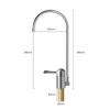 1 Set 360° Swivel Water Tap One-Way Tap Brass For ESpring Water Filter Drinking Water Tap Bathroom Kitchen Basin Faucets Kits