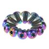 Dingtai 12pcs Titanium Bolts Torx M5x10mm Bicycle Bike Disc Brake Rotor (Rainbow) [Used]