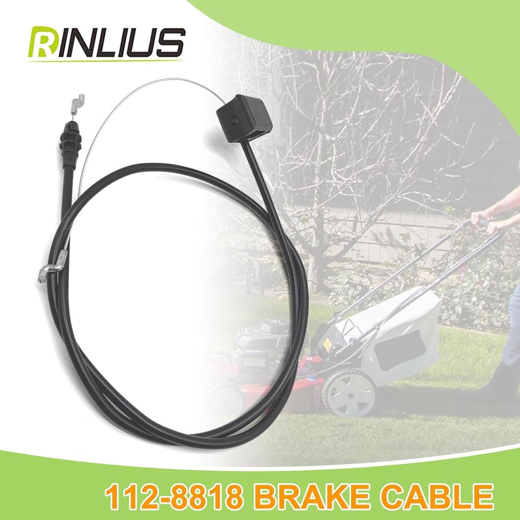 Lawn Mower Brake Cable 112-8818 For Toro Recycler 22" 20330 20331 20338 20339 20350 Walk-Behind Lawn Mowers Fits Toro Recycler 20" 20314 20316 20318