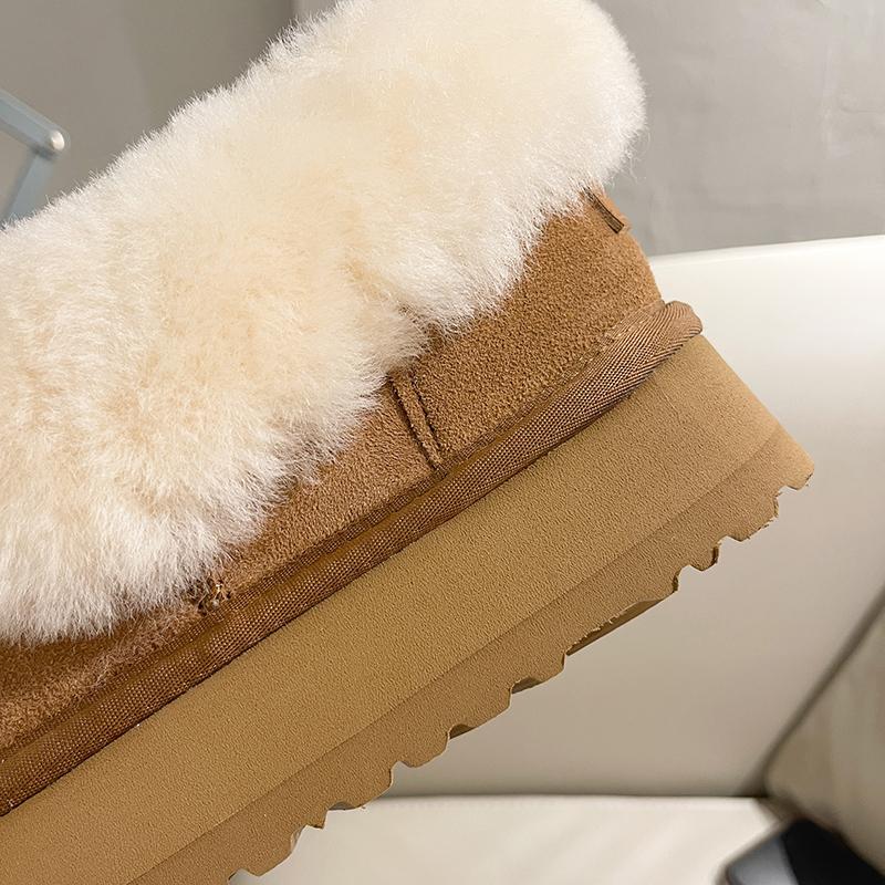 Женские зимние ботинки, мягкие полусапожки, зимняя теплая обувь с хлопковой подкладкой