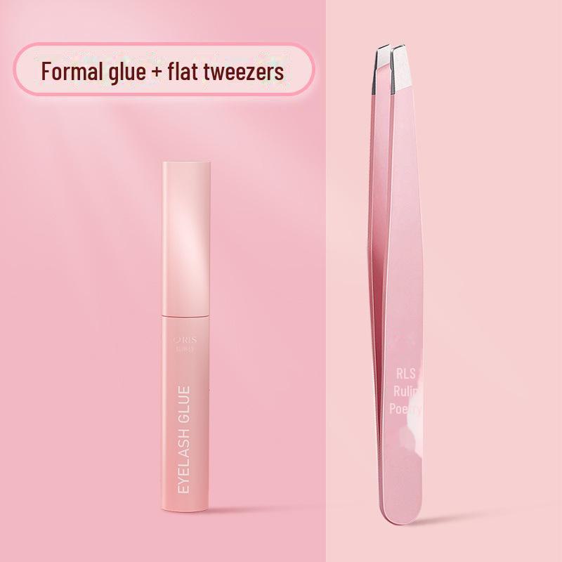 Долговечный натуральный водостойкий клей для ресниц Rulinshi - мягкий, не раздражающий, быстросохнущий