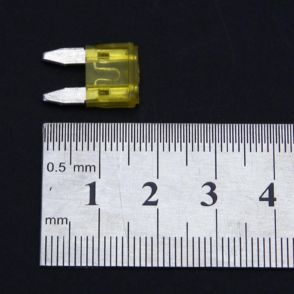 60-600 шт. Набор смешанных мини-предохранителей для автомобилей, грузовиков, 5 А, 10 А, 15 А, 20 А, 25 А, 30 А, смешанные плоские предохранители, аксессуары для предохранителей для автомобилей