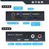 BLUPOW 4K60Hz HDR HDMI Аудио Разветвитель Оптический Цифровой Аудио Разветвитель HDMI Разветвитель Звука Совместимый Совместим с Домашним Игровым VA126 2.0 (аудио