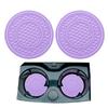 Car Cup Holder Insert, Car Cup Holder - 2X Auto Non-Slip Cup Mat -