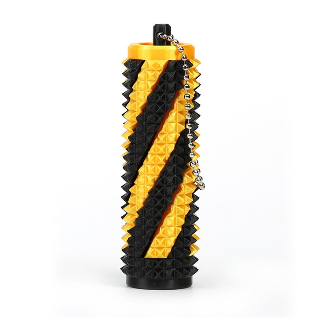 3D-печатная спиральная декомпрессионная массажная палочка для кончиков пальцев с маленькой ручкой