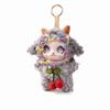 Big Ear Big Ear Curly Hair Rabbit Doll Curly Hair Plush Rabbit Doll Keyring  Desktop Decor