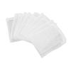 10pcs Aquarium Filter Media Bags Multipurpose Reusable Fine Mesh Filter Media Bags with Zipper for Filter Media
