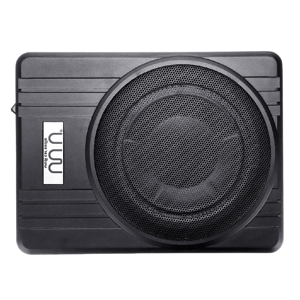 600 Вт 10 "тонкие автомобильные колонки под сиденьем, автомобильный активный сабвуфер, усилитель басов, корпус динамика, автомобильный усилитель, сабвуферы