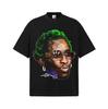 Графическая футболка Young Thug Унисекс Оверсайз Хип-Хоп Рэпер Повседневная Хлопок Короткий рукав Современная Уличная мода для молодежи