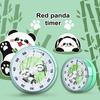 Visual Timer Cartoon Animal Print Legible with Bell Ringtone Reminder Portable 60-Minute Countdown Dia Students Teachers Mechanical