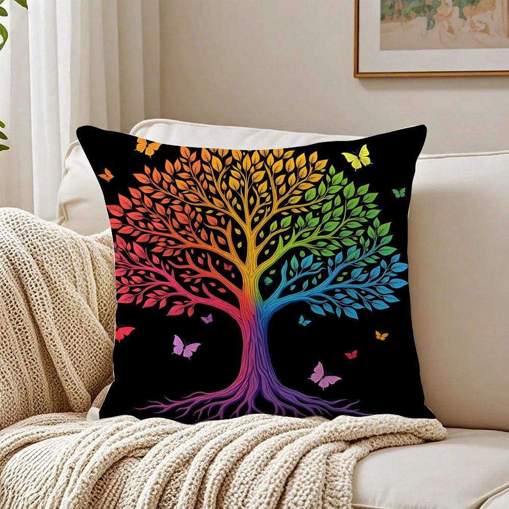 Street Trendy Toys Millennial Style Cushion Cover Linen Pillowcase Soft for Sofa Bed Home Room Decor