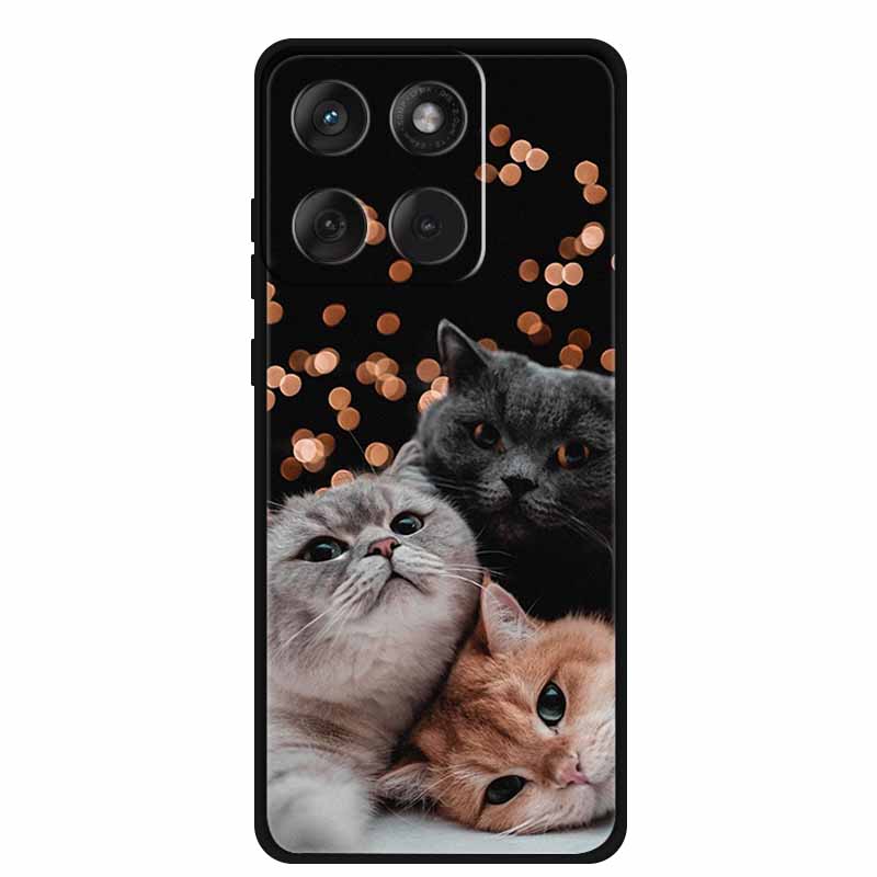For Motorola Moto X70 Air 5G Case 6.7" Soft Silicone TPU Luxury Anti Protective Bumpe for Motorola Edge 70 5G Cartoon Back Cover