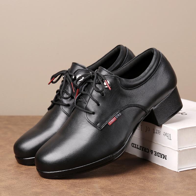 Новые мужские кожаные туфли для латиноамериканских танцев, мужские туфли для квадратных танцев, взрослые туфли для современных танцев, туфли для бальных танцев на мягкой подошве, танцы