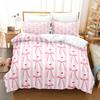 Popular Style Bowknot Bedding Sets Skin Friendly Soft Bedsheets And Duvet Covers Comfortable And Lovely Suitable For All Ages