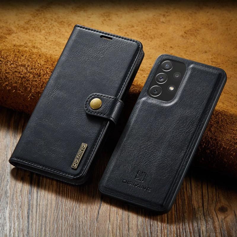 Business Genuine Leather Wallet Case for iPhone 13 12 11 Card Holder Strong Magnetic Flip Cover For Samsung S22 S21 S20 S10 A33 A53 A73 A52 A51 A71