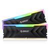 ORICO Raceline Neon RGB DDR5 32GB X 7200MHz Intel XMP AMD Expo Desktop Memory Module Black (Illuminated) Memory, (2 16GB), CL34, 3.0 & Compatible, -