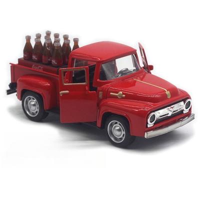 1/32 Пикап Форд Классический Винтажный Автомобиль Модель-симуляция Звук и Свет Детские Игрушки Коллекция Украшения Подарки